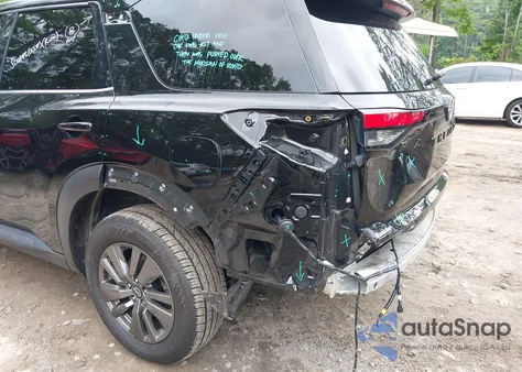 2023 Nissan Pathfinder Sv Fwd из США, поврежденный, VIN 5N1DR3BA0PC259347